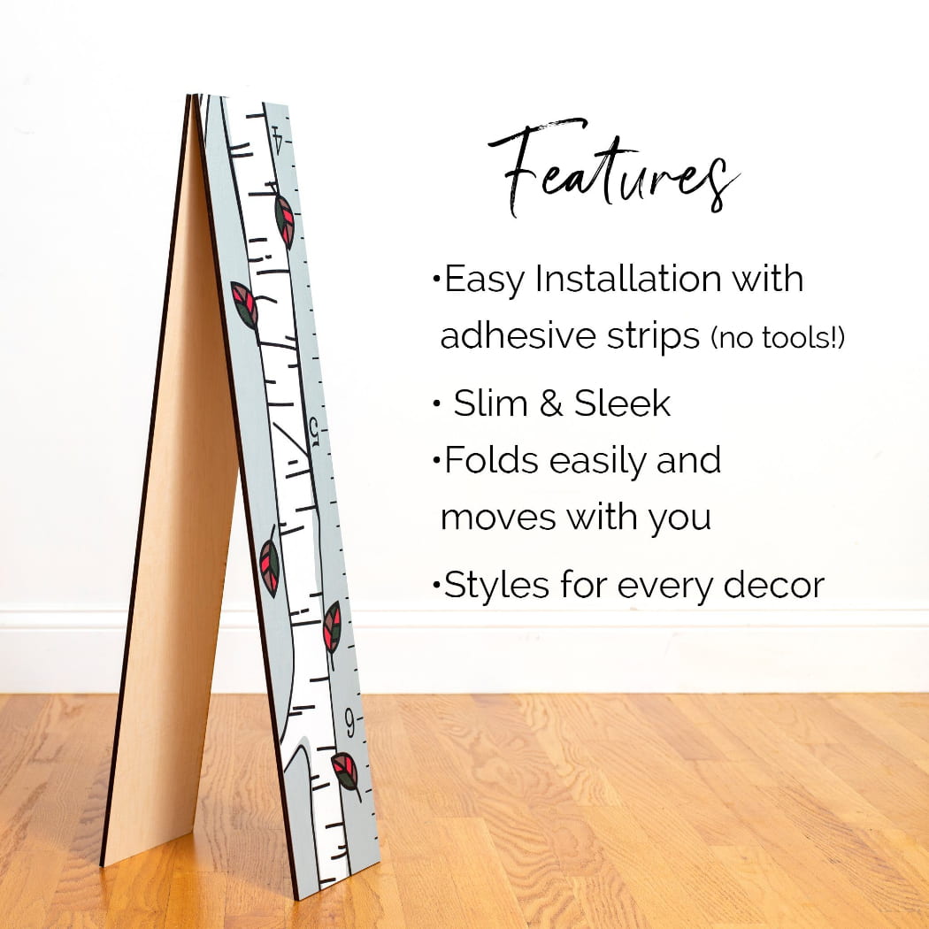 Birch Tree Growth Chart for Boys & Girls