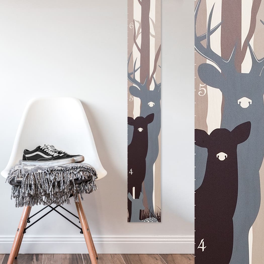 Deer Family Wood Growth Chart