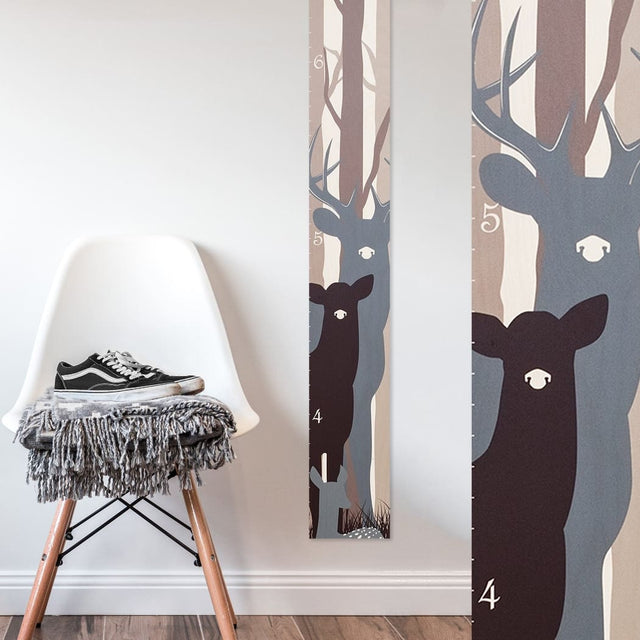 Deer Family Wood Growth Chart