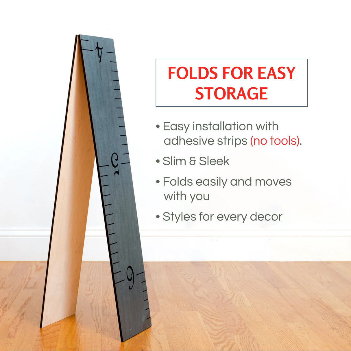 The Original Ruler Growth Chart