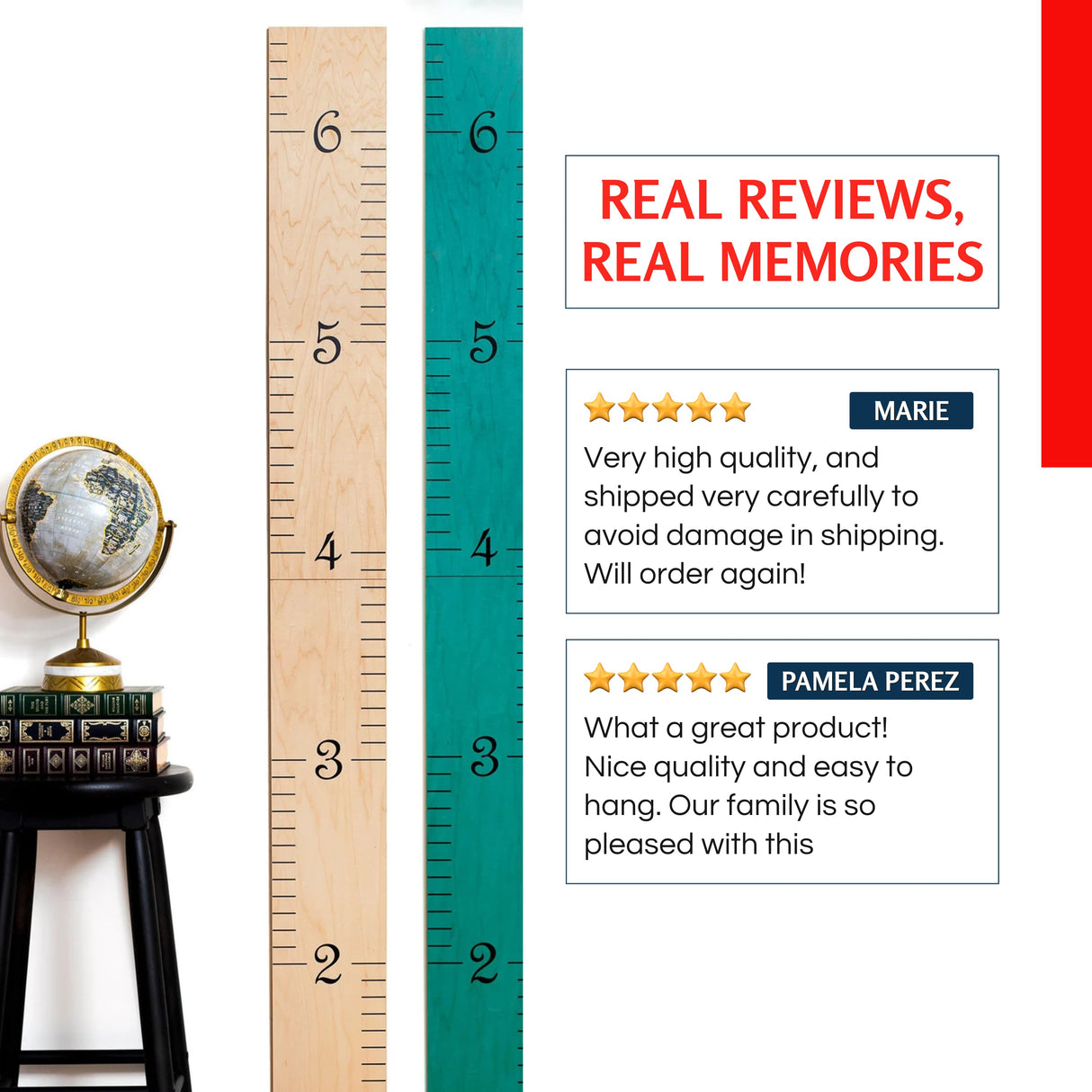 The Original Ruler Growth Chart