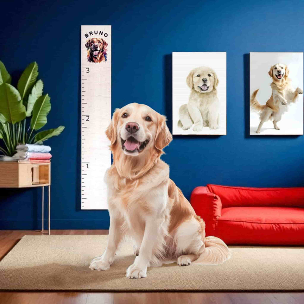 Dog Growth Chart - Dog Lover Gift