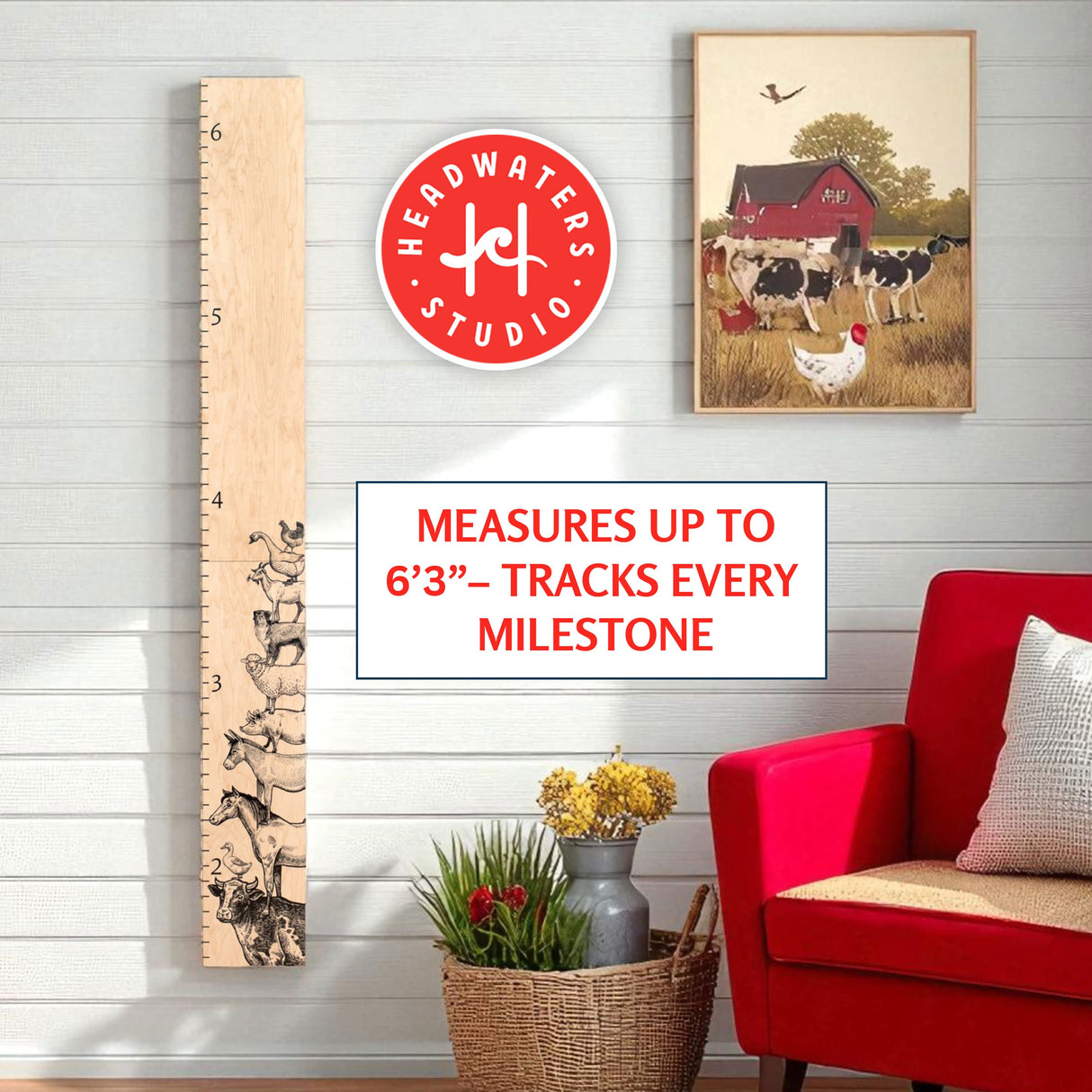 Farm Animals Growth Chart