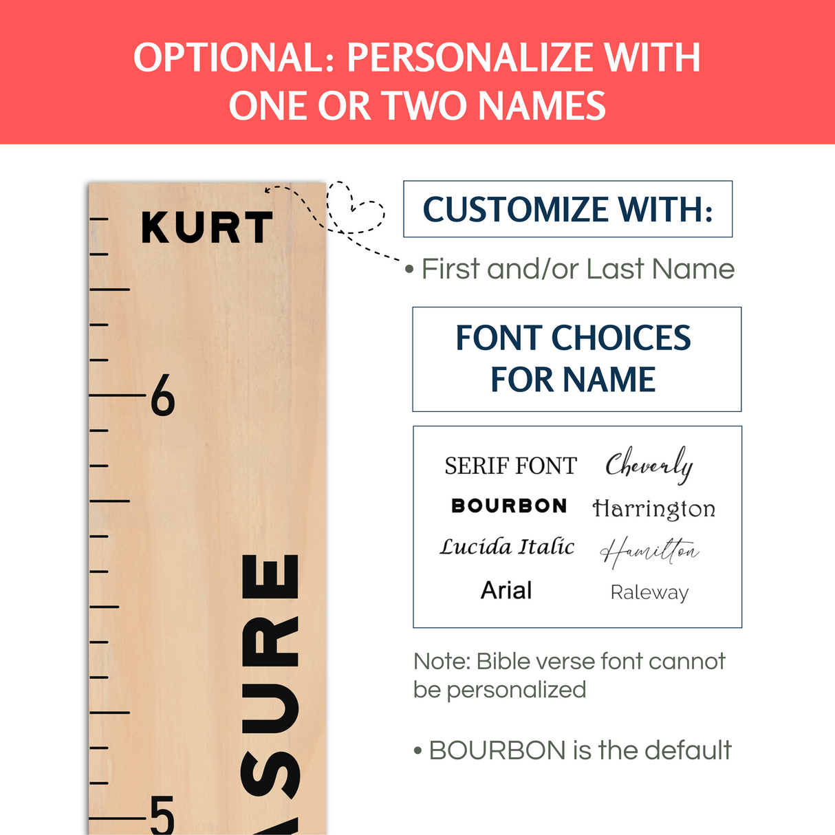 Bible Verse Growth Chart