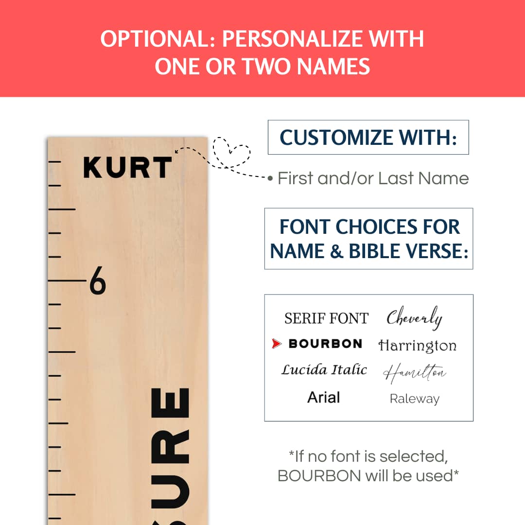 Bible Verse Growth Chart