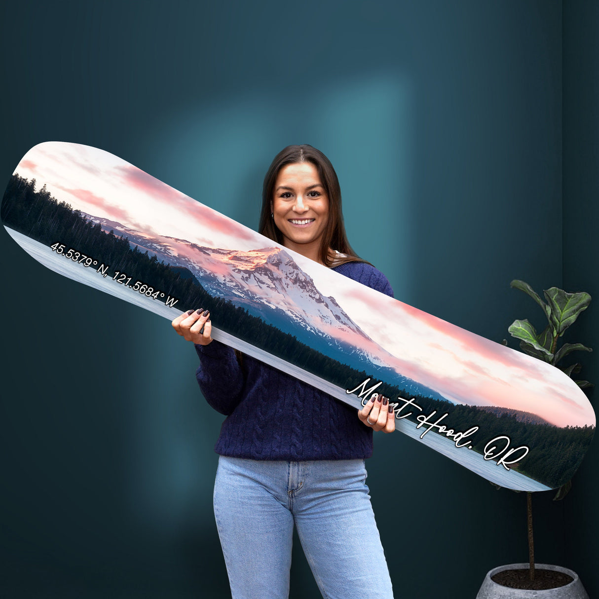 Private Listing: Brian Head Ski Resort | Ski Decor | Housewarming Gift | Snowboard Wall Décor | Utah Skiing