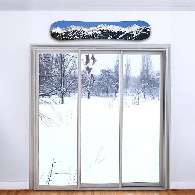 Snowboard Colorado Collection of Mountain Prints | Vail Aspen Telluride Boulder Breckenridge Copper Mountain | Snowboard Wall Décor