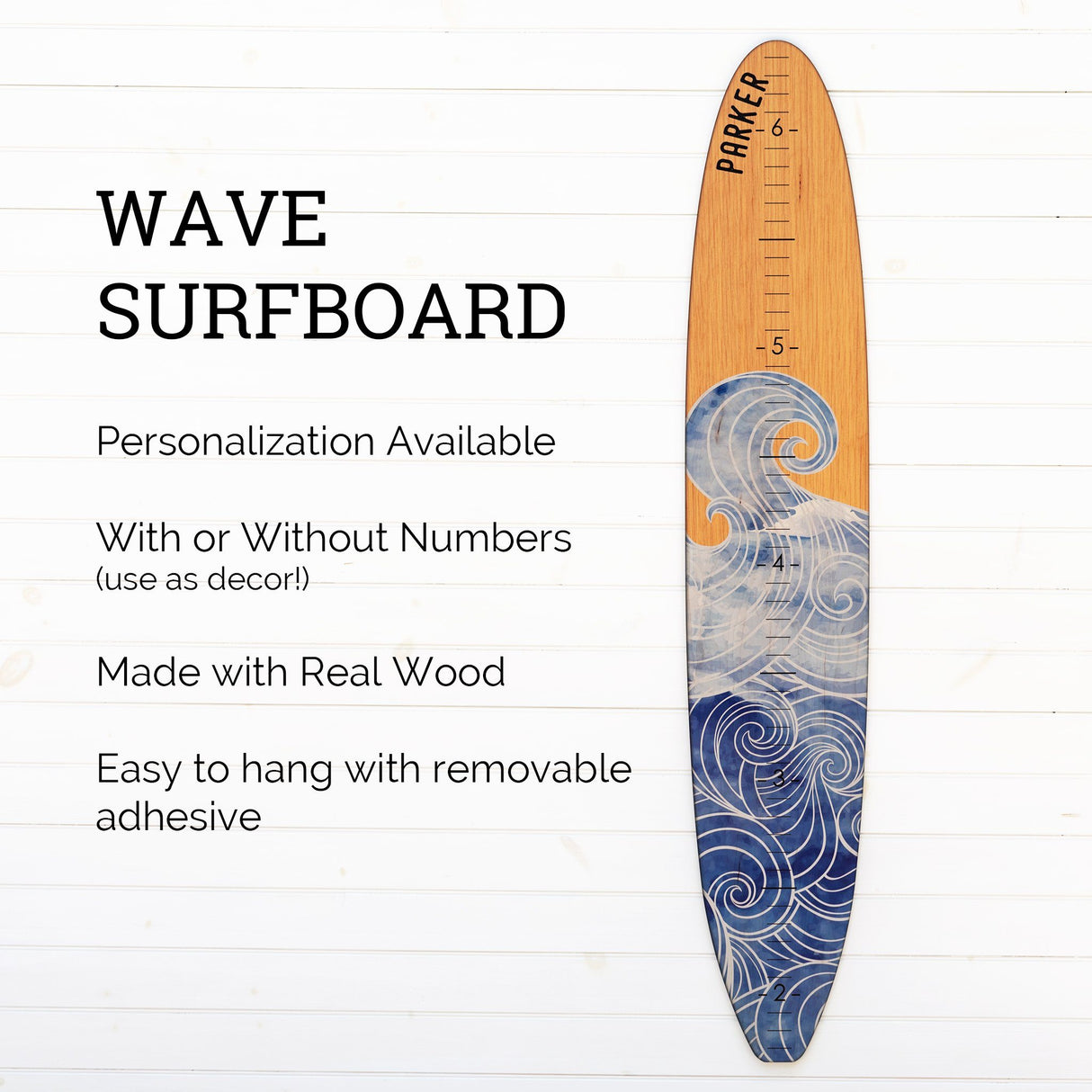 Wave Longboard Surfboard Headwaters Studio