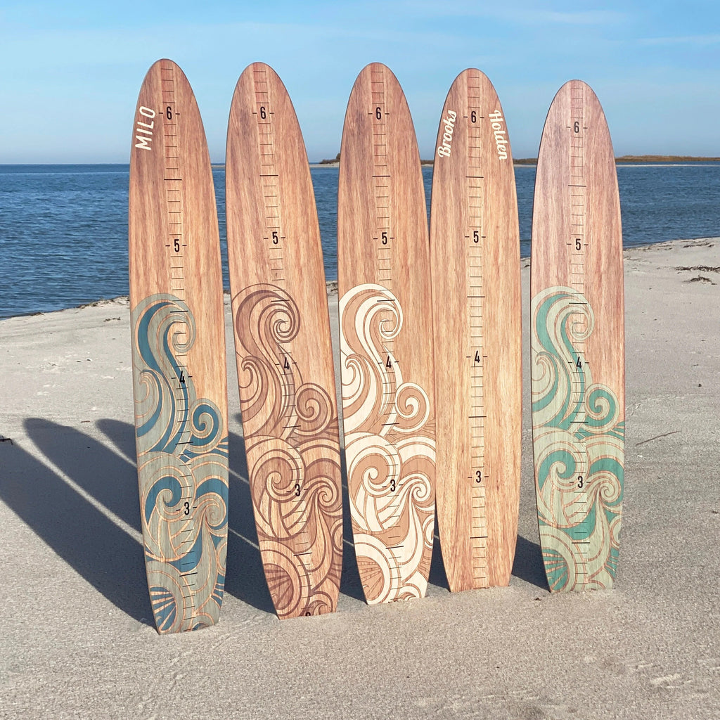Surfboard Growth Charts