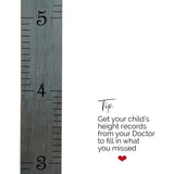The Original Ruler Growth Chart - Five Amazing Colors