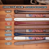 Ski Growth Charts - Traditional Wood Design