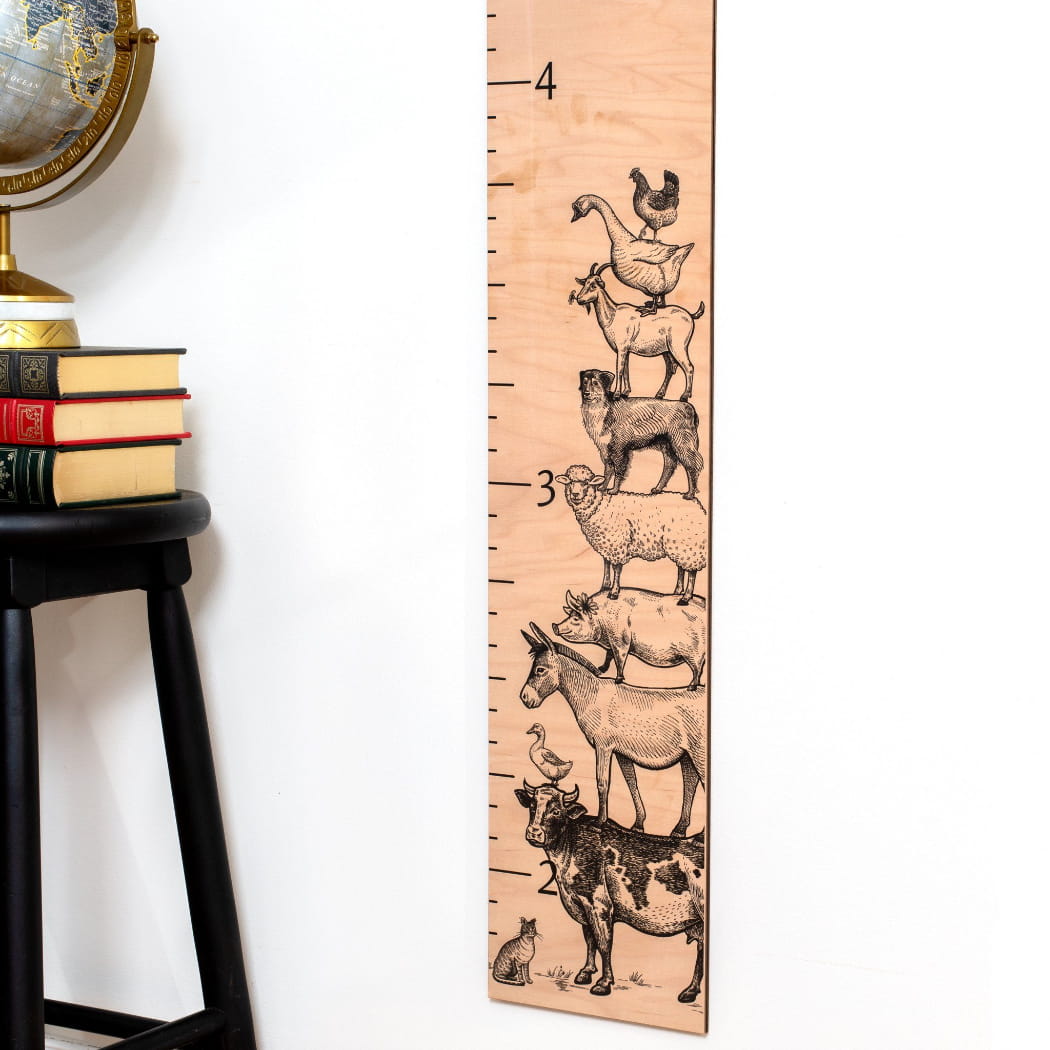 Farm Animals Growth Chart