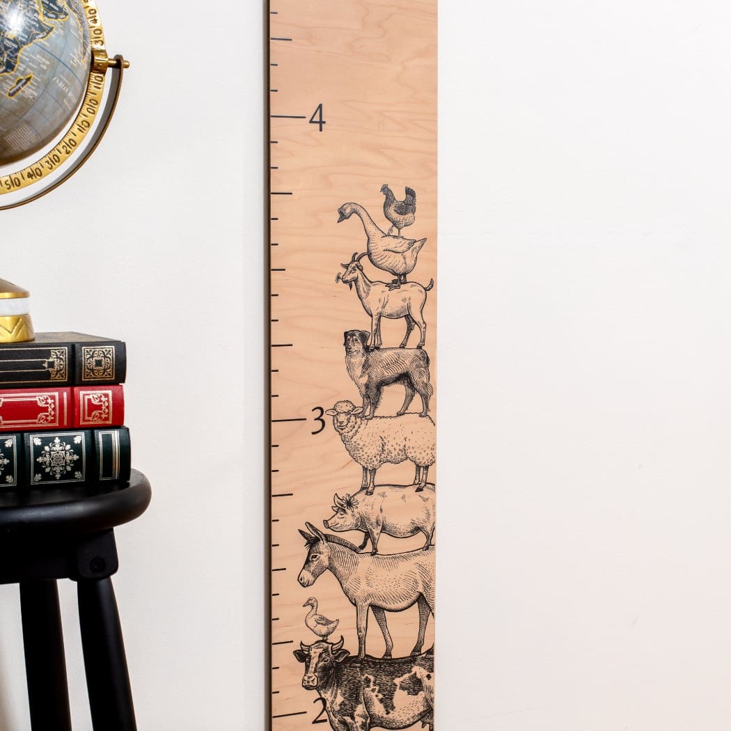Farm Animals Growth Chart