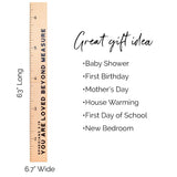 Two Piece Long Bible Verse Growth Chart