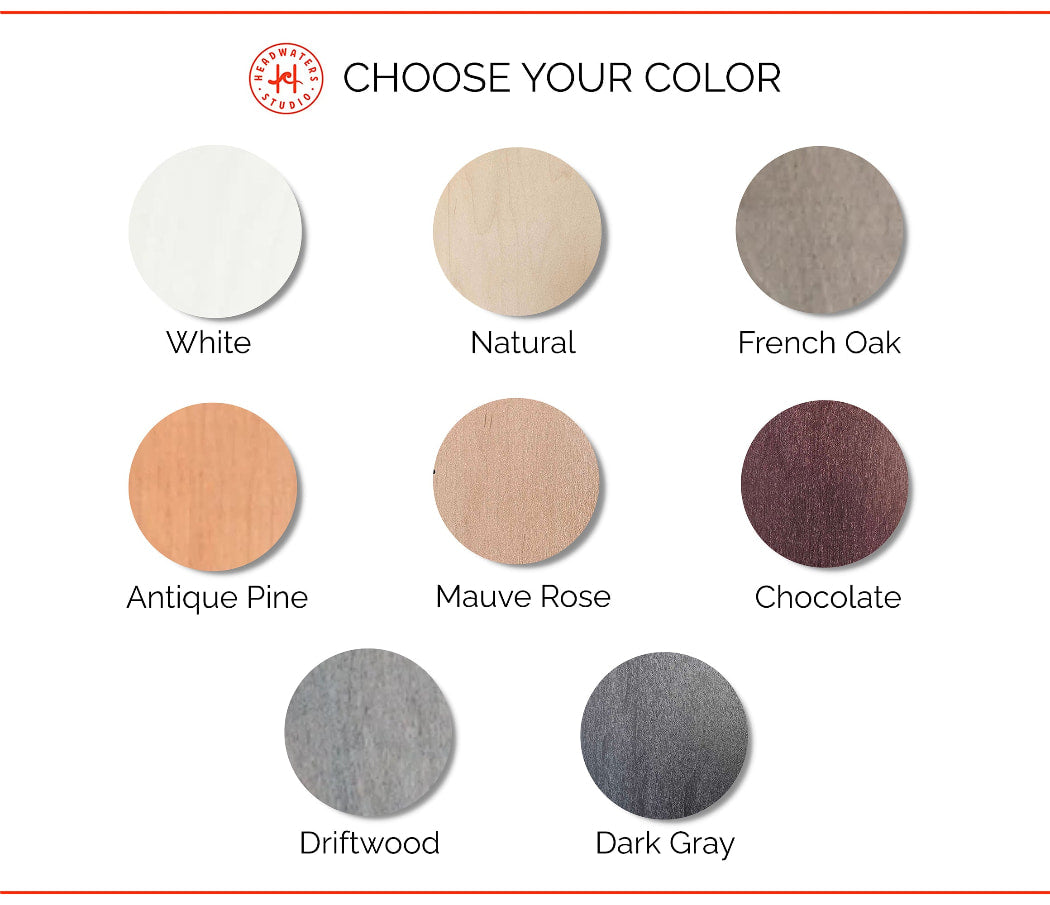 Giant Boho Wooden Ruler Growth Chart – Headwaters Studio