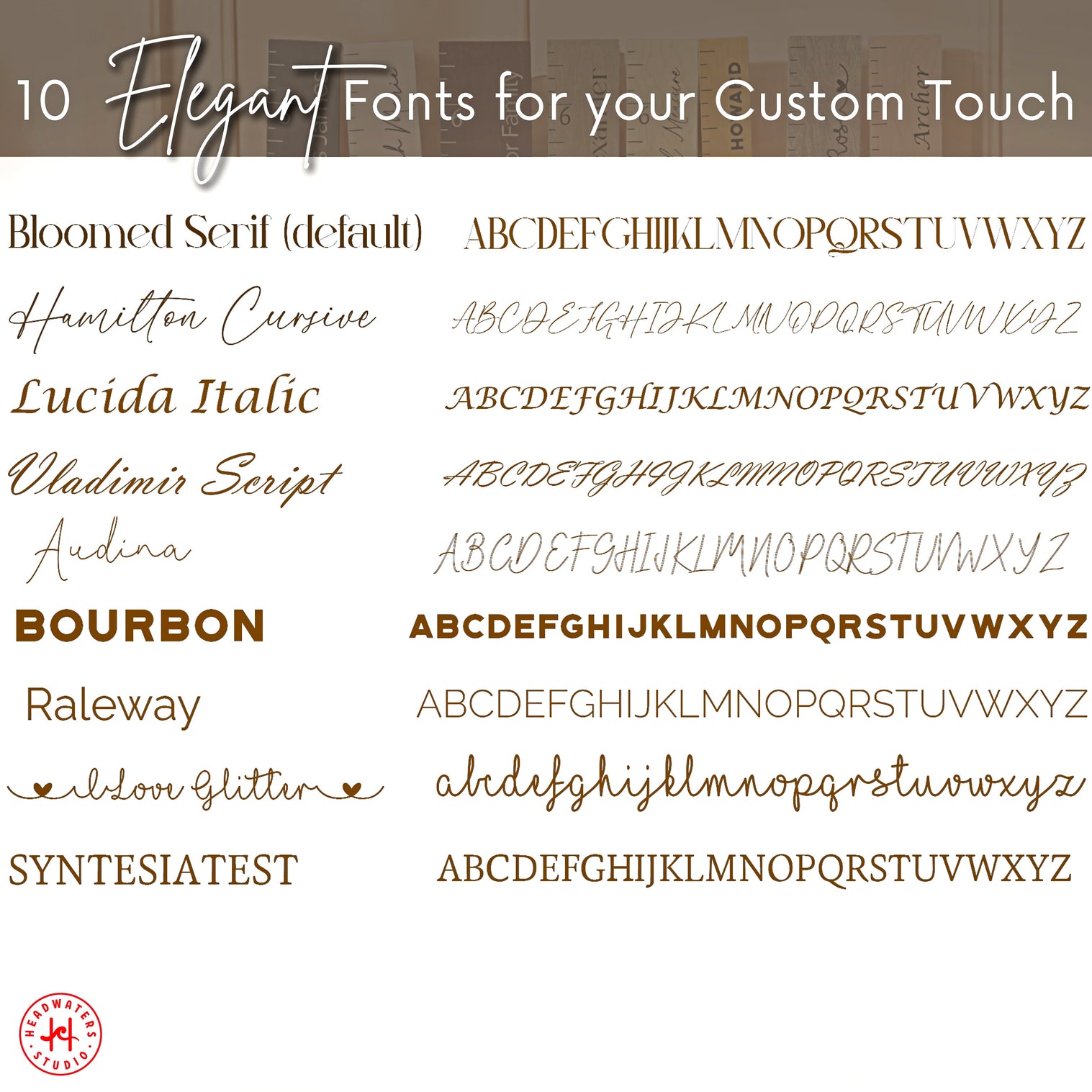 Farmhouse Boho Ruler Growth Chart | Height Chart for Kids | USA Made ...