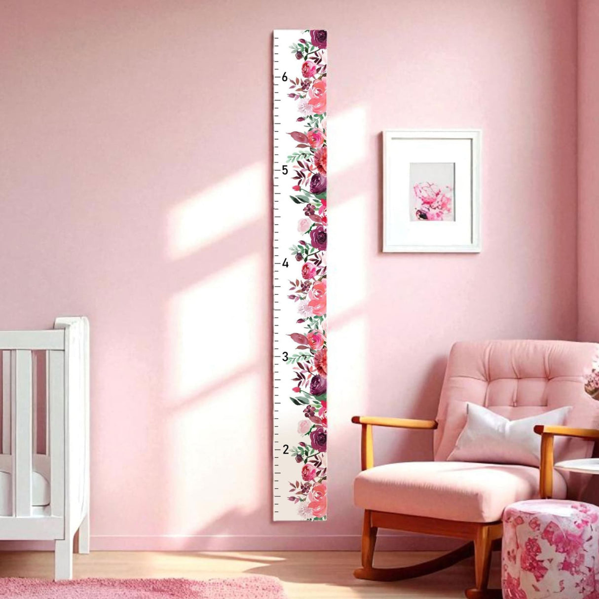 Flowers Growth Chart for Girls