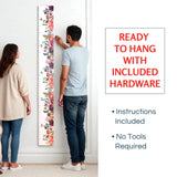 Flowers Growth Chart for Girls