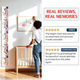 Flowers Growth Chart for Girls