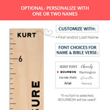 Bible Verse Growth Chart