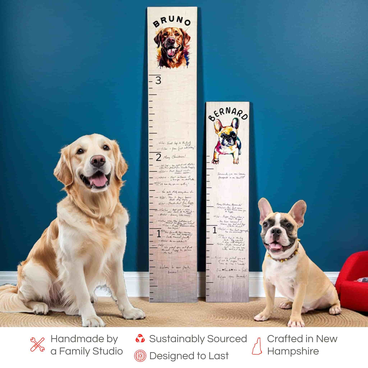 Dog Growth Chart - Dog Lover Gift