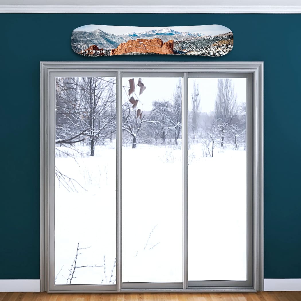 Pikes Peak Snowboard Art Print | Explore Wall Décor – Headwaters