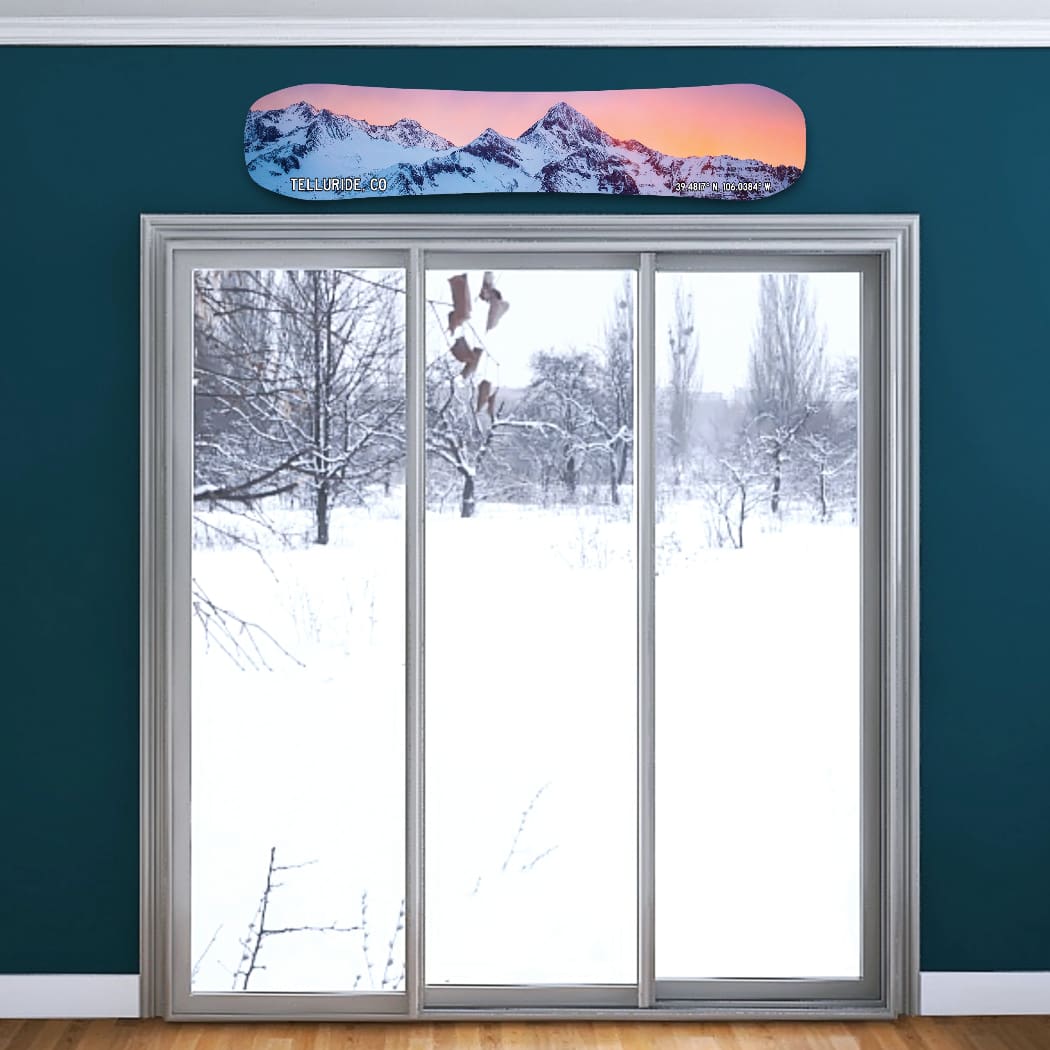 Telluride Snowboard Art Print | Wall Décor by Headwaters