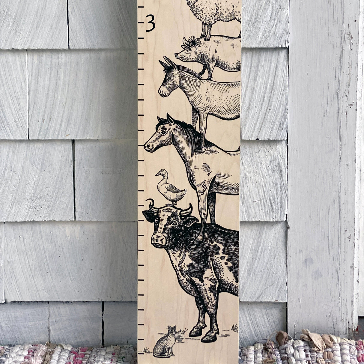 Farm Animals Growth Chart