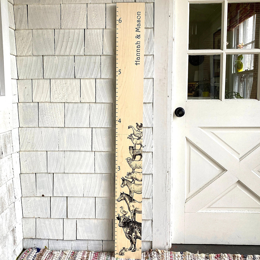 Farm Animals Growth Chart