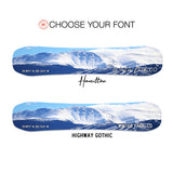 Winterpark Print on Snowboard Art | Housewarming Gift | Snowboard Wall Décor | Colorado Skiing | Colorado Ski Resorts | Ski Condo Décor