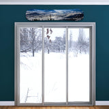 Jackson Hole Ski Print on Snowboard Art | Housewarming Gift | Snowboard Wall Décor | Ski Condo Décor