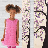 Giant Tree of Life Wooden Ruler Growth Chart