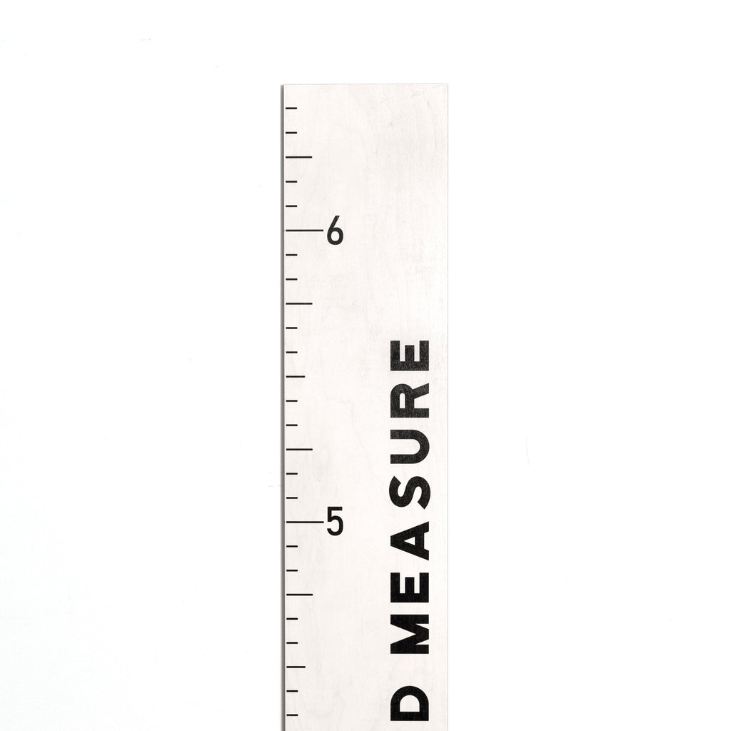 Two Piece Long Bible Verse Growth Chart Growth Chart Headwaters Studio White Washed Measure Yes 