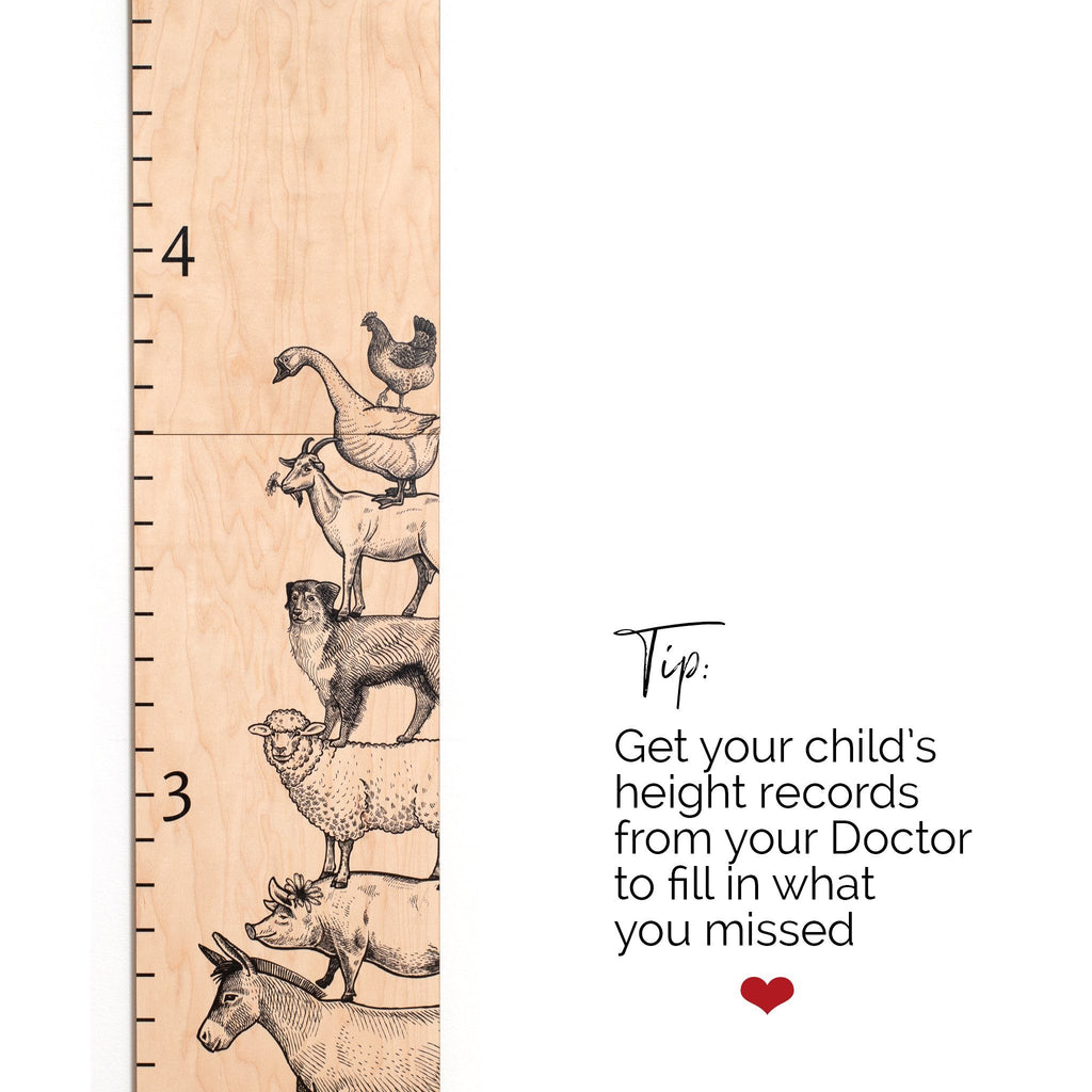 Two Piece Farm Growth Chart Growth Chart Headwaters Studio 