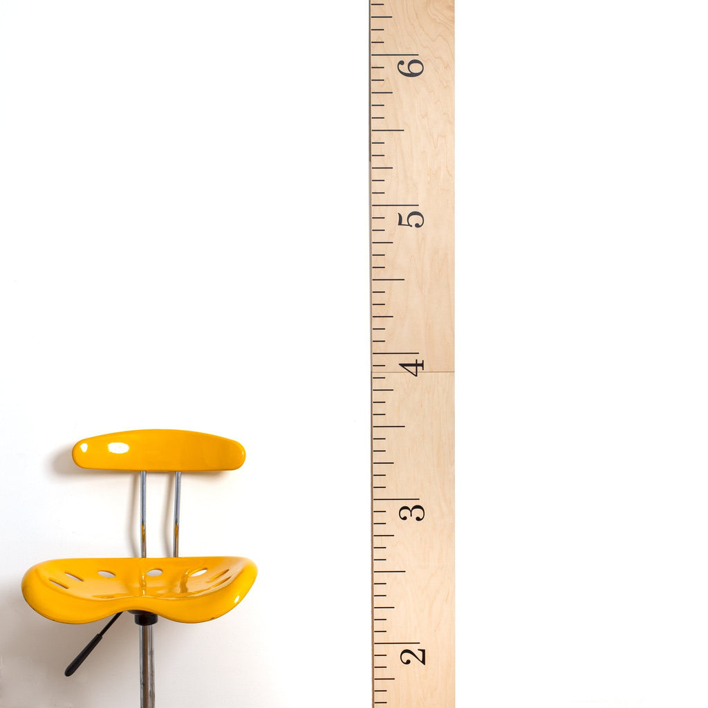 Simple Schoolhouse Ruler Growth Chart Headwaters Studio 