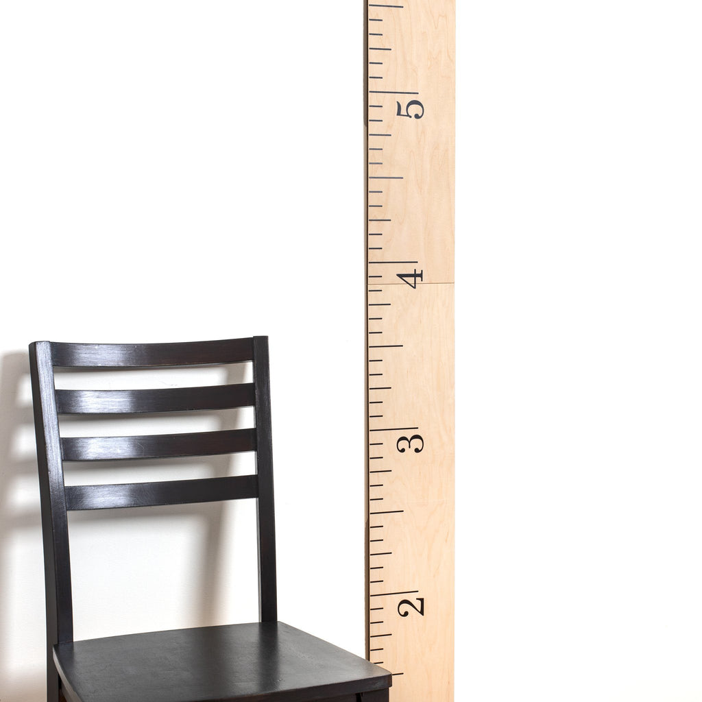 Simple Schoolhouse Ruler Growth Chart Headwaters Studio 