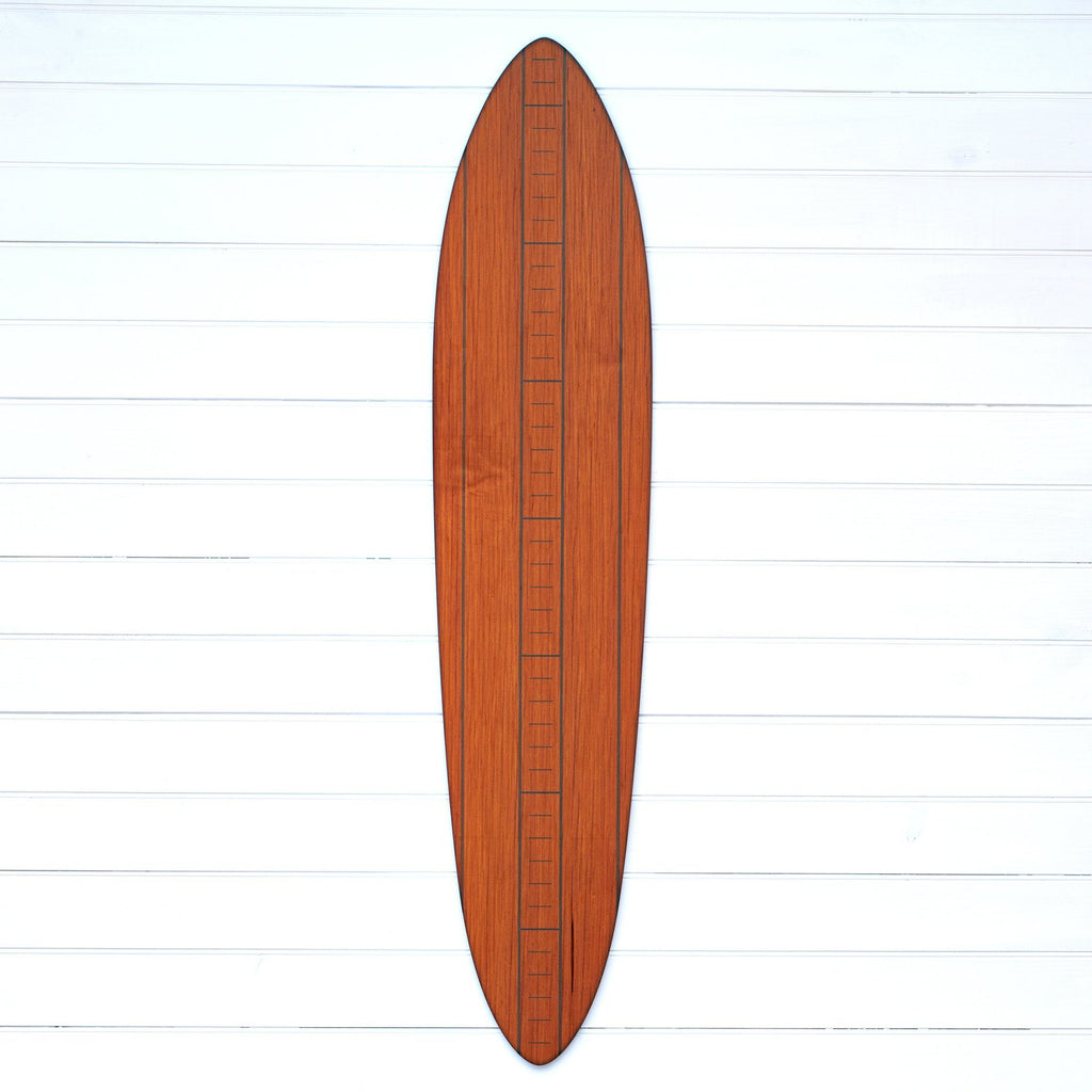 The Vintage Primaries Collection - Surfboard Growth Charts Headwaters Studio Brown No 