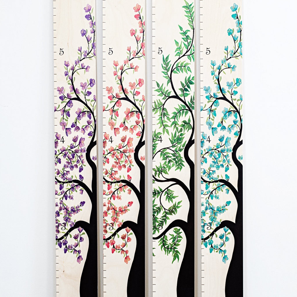 Tree of Life Wooden Ruler Growth Charts Headwaters Studio 