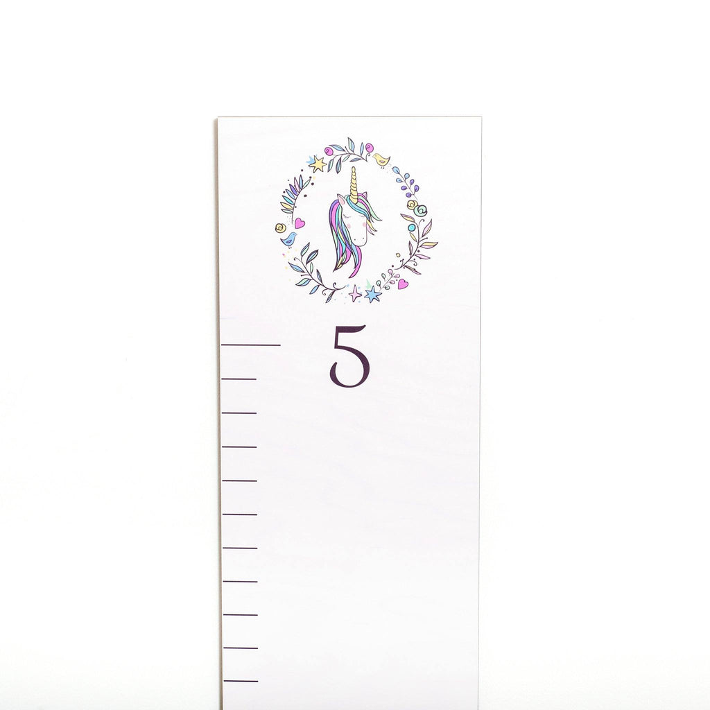 Pretty Unicorn Growth Chart Growth Chart Headwaters Studio 