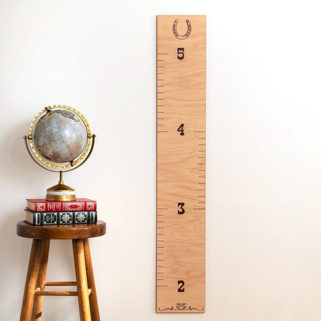 Western Wooden Growth Chart Growth Chart Headwaters Studio No 