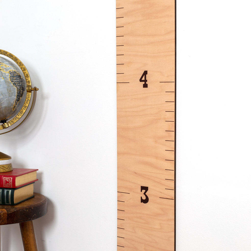 Western Wooden Growth Chart Growth Chart Headwaters Studio 