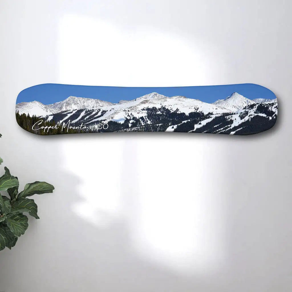 Copper Mountain Snowboard Print | Wall Décor – Headwaters Studio