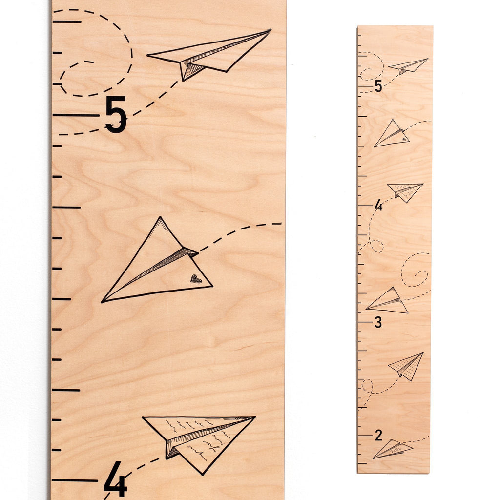 Paper Airplanes Growth Chart Growth Chart Headwaters Studio 