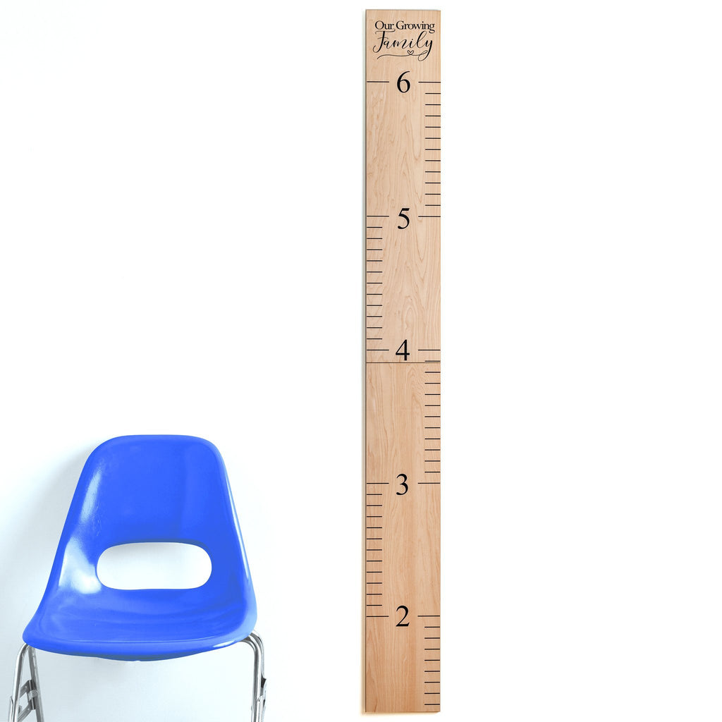 Sayings Ruler Growth Chart Growth Chart Headwaters Studio Natural Love Grows Here 