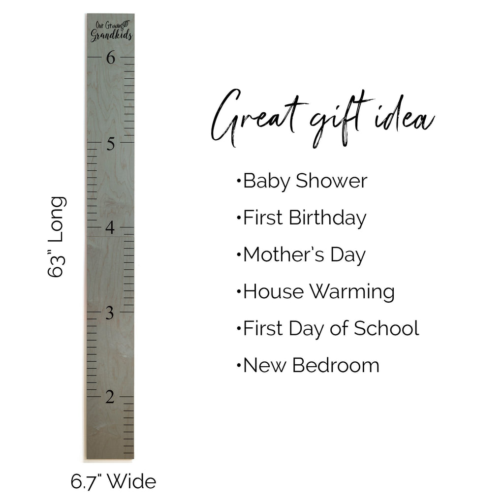 Sayings Ruler Growth Chart Growth Chart Headwaters Studio 