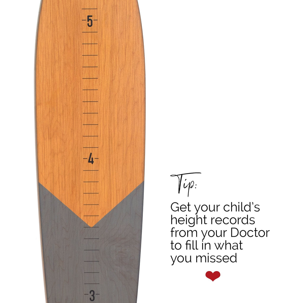 Surfboard Growth Charts - The Vintage Brights Collection Headwaters Studio 