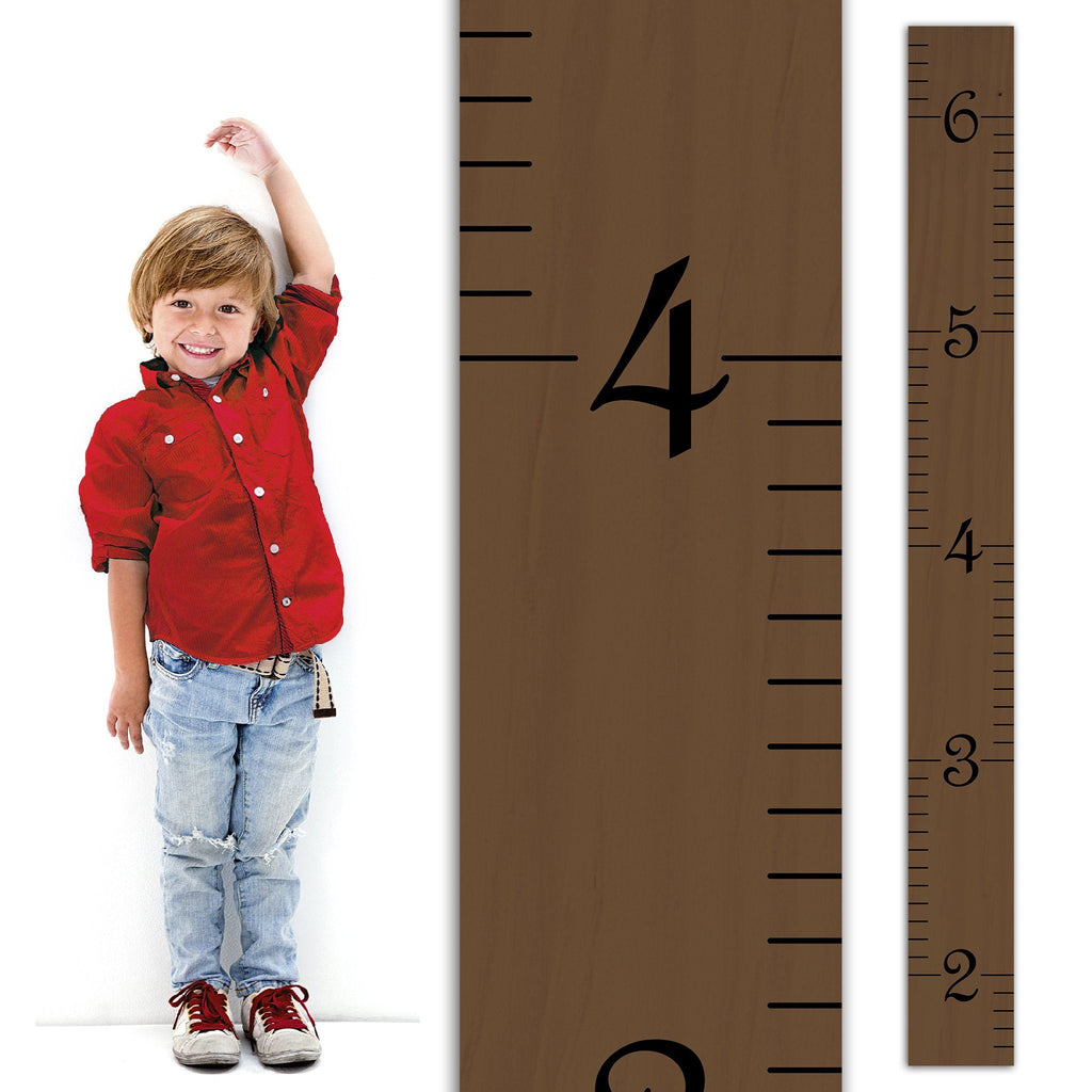 The Original Ruler Growth Chart - Five Amazing Colors Growth Chart Headwaters Studio Truffle No 