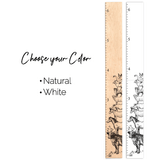 Farm Animals Growth Chart Growth Chart Headwaters Studio 