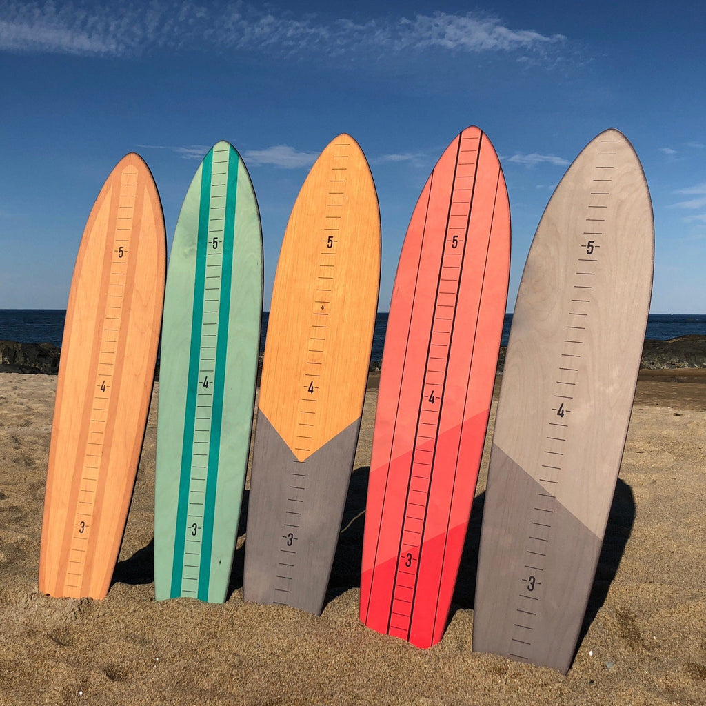 The Vintage Brights Collection - Surfboard Growth Charts Headwaters Studio 